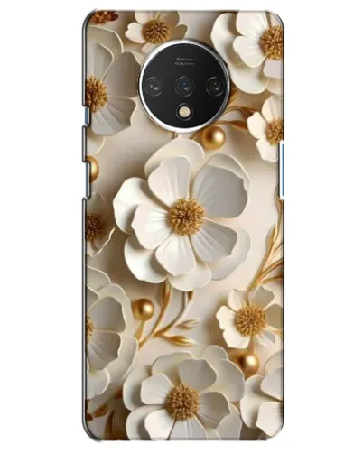 Чехол для OnePlus 7T с картинкой «Белие бумажние цвети» Чехол для OnePlus 7T с картинкой «Белие бумажние цвети»