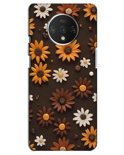 Чехол для OnePlus 7T с картинкой «Узор из маленьких подсолнухов» Чехол для OnePlus 7T с картинкой «Узор из маленьких подсолнухов»