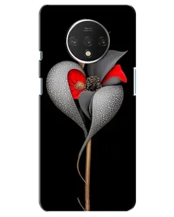 Чехол для OnePlus 7T с картинкой «Серебряный фантазийный цветок» Чехол для OnePlus 7T с картинкой «Серебряный фантазийный цветок»