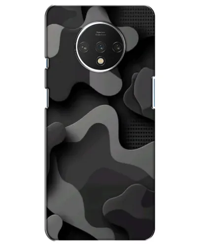 Чехол для OnePlus 7T с картинкой «Темный абстрактный камуфляж» Чехол для OnePlus 7T с картинкой «Темный абстрактный камуфляж»