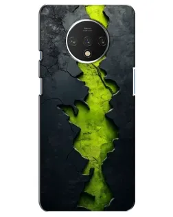 Чехол для OnePlus 7T с картинкой «Салатовый разлом скалы» Чехол для OnePlus 7T с картинкой «Салатовый разлом скалы»