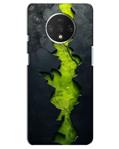 Чехол для OnePlus 7T с картинкой «Салатовый разлом скалы» Чехол для OnePlus 7T с картинкой «Салатовый разлом скалы»