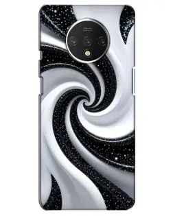 Чехол для OnePlus 7T с картинкой «Черно-белая спираль» Чехол для OnePlus 7T с картинкой «Черно-белая спираль»