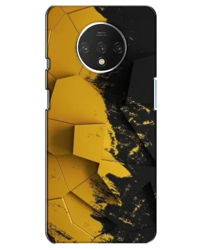 Чехол для OnePlus 7T с картинкой «Золотые осколки геометрии» Чехол для OnePlus 7T с картинкой «Золотые осколки геометрии»