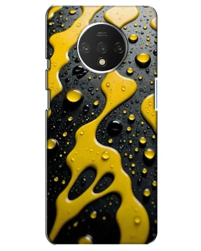 Чехол для OnePlus 7T с картинкой «Жидкое желтое золото» Чехол для OnePlus 7T с картинкой «Жидкое желтое золото»