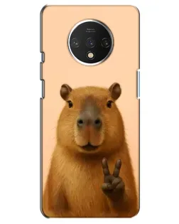 Чохол для OnePlus 7T з картинкою «Капібара вікторія» Чохол для OnePlus 7T з картинкою «Капібара вікторія»