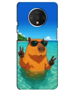 Чохол для OnePlus 7T з картинкою «Морська капібара» Чохол для OnePlus 7T з картинкою «Морська капібара»