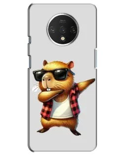 Чохол для OnePlus 7T з картинкою «Капібара репер даб» Чохол для OnePlus 7T з картинкою «Капібара репер даб»