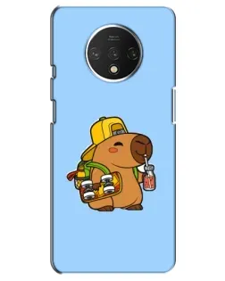 Чохол для OnePlus 7T з картинкою «Капібара на скейті» Чохол для OnePlus 7T з картинкою «Капібара на скейті»