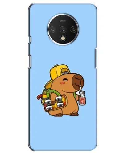 Чохол для OnePlus 7T з картинкою «Капібара на скейті» Чохол для OnePlus 7T з картинкою «Капібара на скейті»