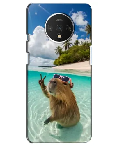 Чохол для OnePlus 7T з картинкою «Капібара на морі» Чохол для OnePlus 7T з картинкою «Капібара на морі»