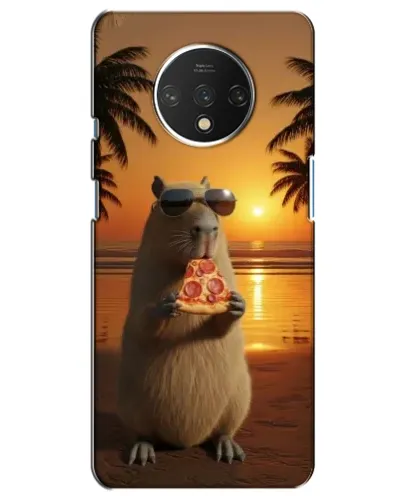 Чохол для OnePlus 7T з картинкою «Капібара з піцою» Чохол для OnePlus 7T з картинкою «Капібара з піцою»