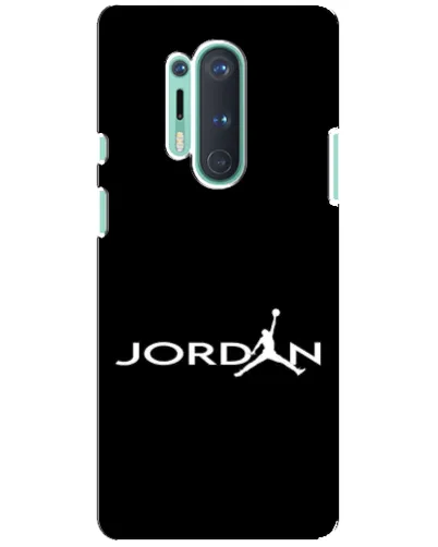 Чохол для OnePlus 8 Pro з картинкою «Jordan White Logo»
