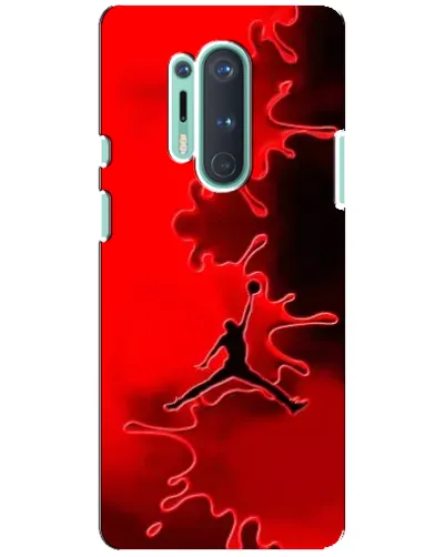 Чохол для OnePlus 8 Pro з картинкою «Jordan Red Smoke»