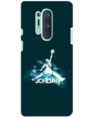 Чохол для OnePlus 8 Pro з картинкою «Jordan Blue Fire»