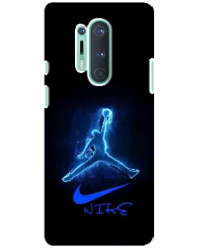 Чохол для OnePlus 8 Pro з картинкою «Jordan Neon Blue»
