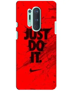 Чохол для OnePlus 8 Pro з картинкою «Nike Just Do It» Чохол для OnePlus 8 Pro з картинкою «Nike Just Do It»