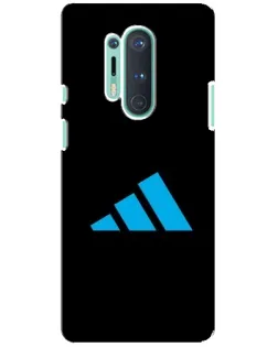 Чохол для OnePlus 8 Pro з картинкою «Adidas Cyan Logo»