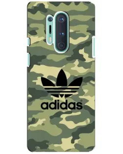 Чохол для OnePlus 8 Pro з картинкою «Мілітарі стиль Adidas»
