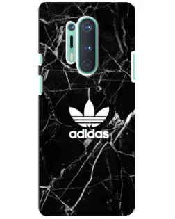 Чохол для OnePlus 8 Pro з картинкою «Білий мармур Adidas»