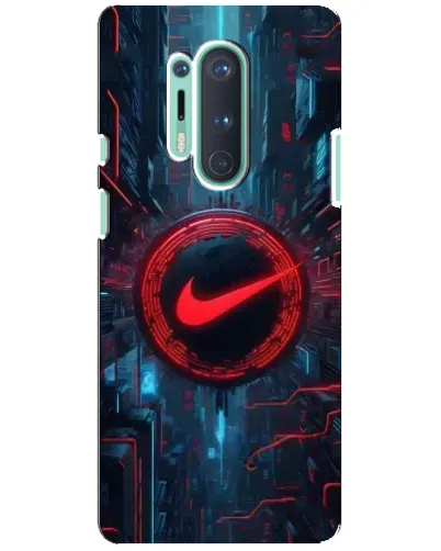 Чохол для OnePlus 8 Pro з картинкою «Техногенний стиль Nike»