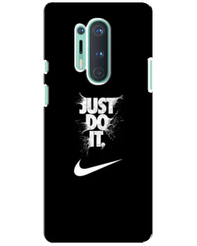 Чохол для OnePlus 8 Pro з картинкою «Текстовий принт Nike»