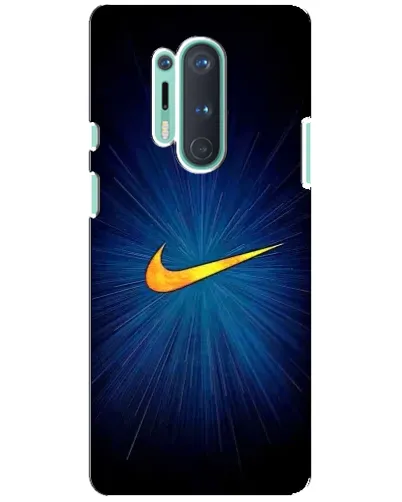 Чохол для OnePlus 8 Pro з картинкою «Синій пульс Nike» Чохол для OnePlus 8 Pro з картинкою «Синій пульс Nike»