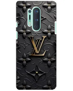 Чохол для OnePlus 8 Pro з картинкою «Шкіряна текстура LV»