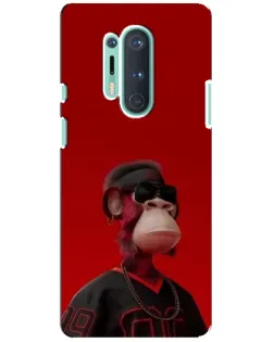 Чохол для OnePlus 8 Pro з картинкою «Bored Ape в червоному» Чохол для OnePlus 8 Pro з картинкою «Bored Ape в червоному»
