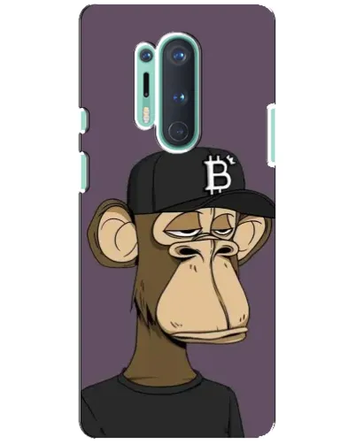 Чохол для OnePlus 8 Pro з картинкою «Bored Ape в кепці» Чохол для OnePlus 8 Pro з картинкою «Bored Ape в кепці»