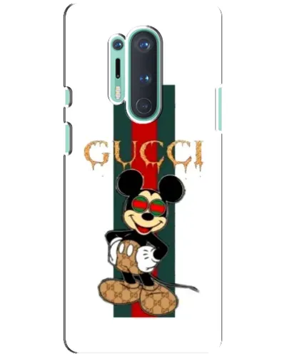 Чохол для OnePlus 8 Pro з картинкою «Міккі Маус Gucci — смуги» Чохол для OnePlus 8 Pro з картинкою «Міккі Маус Gucci — смуги»