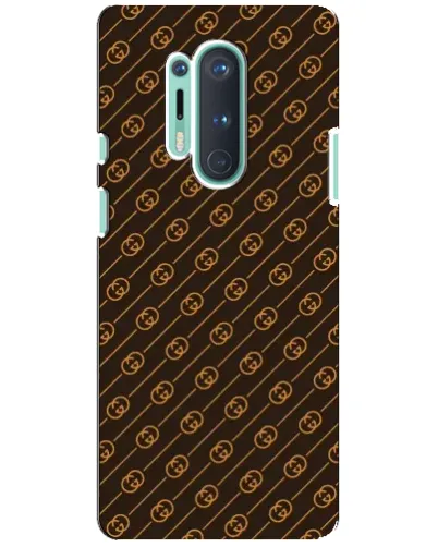 Чохол для OnePlus 8 Pro з картинкою «Gucci — золоті діагоналі» Чохол для OnePlus 8 Pro з картинкою «Gucci — золоті діагоналі»