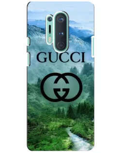Чохол для OnePlus 8 Pro з картинкою «Gucci — гірський пейзаж»