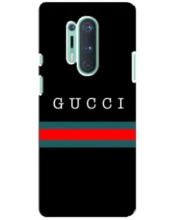 Чохол для OnePlus 8 Pro з картинкою «Gucci — червоний пояс»