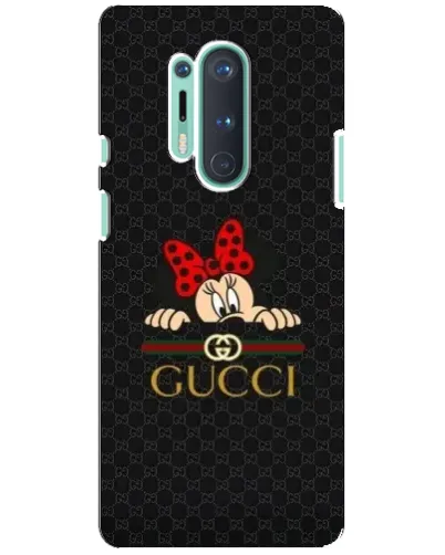 Чохол для OnePlus 8 Pro з картинкою «Мінні Маус Gucci — чорний» Чохол для OnePlus 8 Pro з картинкою «Мінні Маус Gucci — чорний»