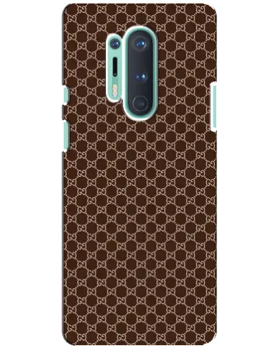 Чехол для OnePlus 8 Pro с картинкой «Gucci — шоколадная сетка» Чехол для OnePlus 8 Pro с картинкой «Gucci — шоколадная сетка»