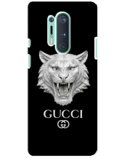 Чохол для OnePlus 8 Pro з картинкою «Gucci — срібний лев» Чохол для OnePlus 8 Pro з картинкою «Gucci — срібний лев»