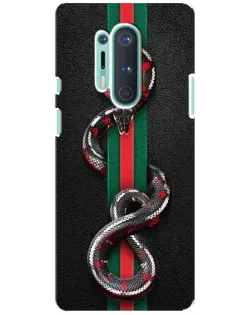 Чохол для OnePlus 8 Pro з картинкою «Gucci — змія на смузі» Чохол для OnePlus 8 Pro з картинкою «Gucci — змія на смузі»