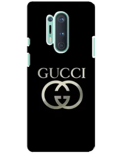 Чохол для OnePlus 8 Pro з картинкою «Gucci — золото на чорному» Чохол для OnePlus 8 Pro з картинкою «Gucci — золото на чорному»