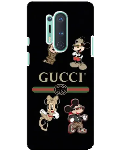 Чехол для OnePlus 8 Pro с картинкой «Gucci — герои Disney и монограмма» Чехол для OnePlus 8 Pro с картинкой «Gucci — герои Disney и монограмма»