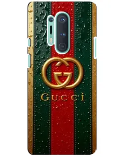 Чохол для OnePlus 8 Pro з картинкою «Gucci — фірмова смуга та золото» Чохол для OnePlus 8 Pro з картинкою «Gucci — фірмова смуга та золото»