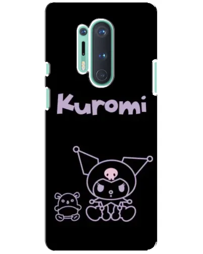 Чохол для OnePlus 8 Pro з картинкою «Kuromi — чорний мінімалізм» Чохол для OnePlus 8 Pro з картинкою «Kuromi — чорний мінімалізм»