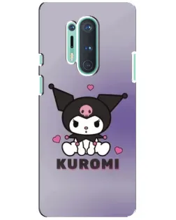 Чохол для OnePlus 8 Pro з картинкою «Kuromi — фіолетовий арт» Чохол для OnePlus 8 Pro з картинкою «Kuromi — фіолетовий арт»