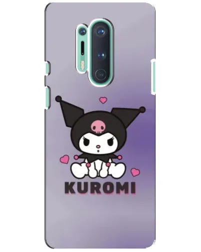 Чохол для OnePlus 8 Pro з картинкою «Kuromi — фіолетовий арт» Чохол для OnePlus 8 Pro з картинкою «Kuromi — фіолетовий арт»