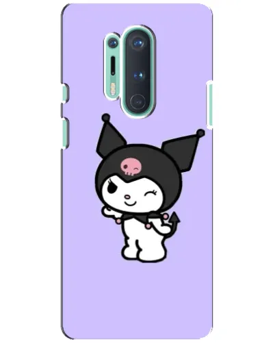 Чохол для OnePlus 8 Pro з картинкою «Класична Kuromi» Чохол для OnePlus 8 Pro з картинкою «Класична Kuromi»