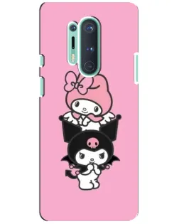 Чохол для OnePlus 8 Pro з картинкою «My Melody та Kuromi» Чохол для OnePlus 8 Pro з картинкою «My Melody та Kuromi»