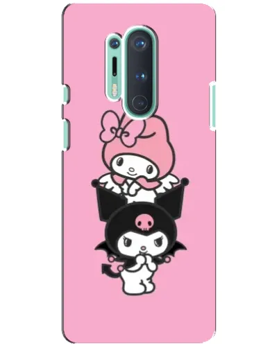 Чохол для OnePlus 8 Pro з картинкою «My Melody та Kuromi» Чохол для OnePlus 8 Pro з картинкою «My Melody та Kuromi»