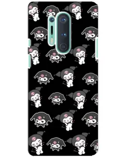 Чохол для OnePlus 8 Pro з картинкою «Чорний паттерн Kuromi» Чохол для OnePlus 8 Pro з картинкою «Чорний паттерн Kuromi»