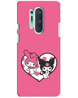 Чохол для OnePlus 8 Pro з картинкою «Kuromi та My Melody» Чохол для OnePlus 8 Pro з картинкою «Kuromi та My Melody»