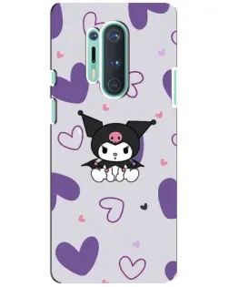 Чохол для OnePlus 8 Pro з картинкою «Kuromi та лавандові серця» Чохол для OnePlus 8 Pro з картинкою «Kuromi та лавандові серця»